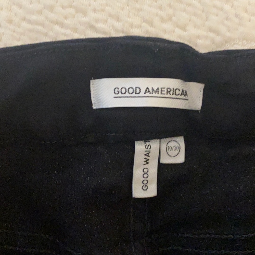 Good American black jeans